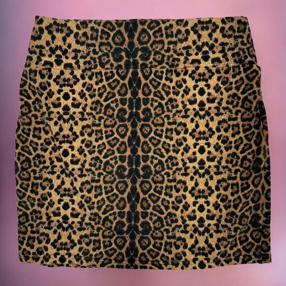 leopard print mini skirt🎀 - Picture 7 of 7